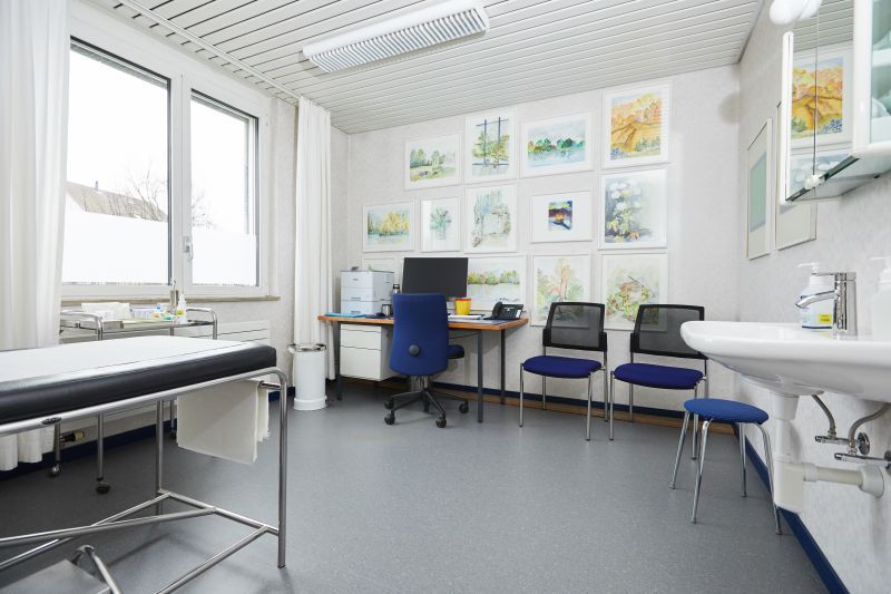 Untersuchungszimmer des Hausarztzentrums am Stadtweg